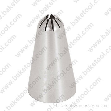 cake decorating nozzles,closed star pastry nozzles,cake nozzles,piping nozzles,pastry tips